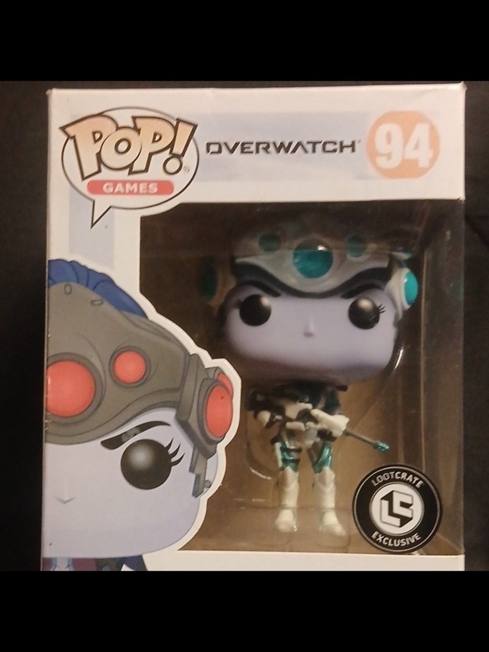 Funko Overwatch Pop! Widowmaker Figure - Purple, Blue, Red